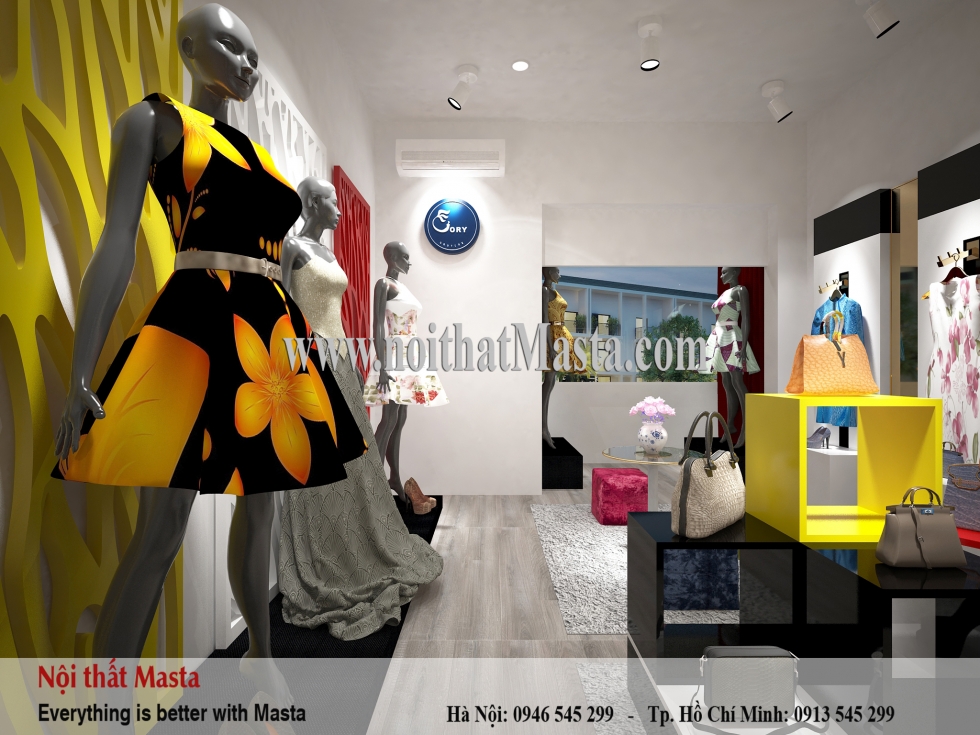 thiet ke shop thoi trang nu